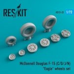 RESKIT RS72-0022 F-15 (C,D,J,N) EAGLE WHEELS SET 1/72