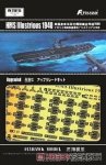 FlyHawk Model FH710115 HMS Illustrious 1940 PE Sheets (FH1116) 1/700