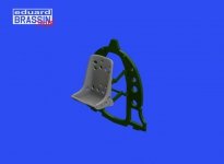 Eduard 648786 A6M3 seat PRINT EDUARD 1/48