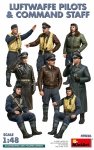 Mini Art 49026 Luftwaffe Pilots and Command Staff 1/48