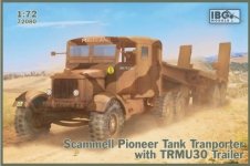 IBG 72080 Scammell Pioneer Tank Transporter with TRMU30 Trailer 1/72