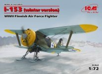 ICM 72075 I-153, WWII Finnish Air Force Fighter (winter version) (1:72)