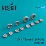 RESKIT RS72-0018 A-7 (A,B,C,E) CORSAIR II WHEELS SET 1/72