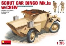 MiniArt 35087 British IIWW Scout Car DINGO Mk.Ia with crew (1:35)