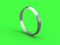 Master AM-48-197 MiG-21 PF / PFM / SMT / R / MF (Fishbed D, F, J) - metalowy pierścień wlotu powietrza (do modelu Eduard) 1/48