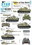 Star Decals 35-C1072 Tigers of Das Reich. s.SS-Pz-Kp Das Reich 1/35