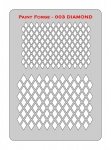 Paint Forge PFST003M STENCIL - DIAMONDS