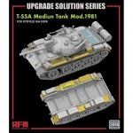 Rye Field Model 2056 T-55A Medium Tank Mod.1981 for RFM5098 - Upgrade Solution 1/35