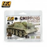 AK Interactive AK138 CHIPPING ESSENTIALS WEATHERING SET