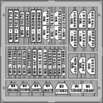 Eduard TP503 German Car Licence Plates 1/35