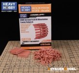 Heavy Hobby PT35012 WWII German Pz.III/IV Winterketten Tracks Pattern B 1/35