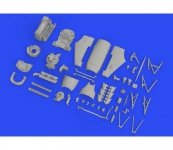 Eduard 648582 Spitfire Mk. I engine  for Eduard 1/48