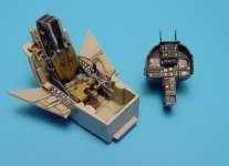 Aires 4199 AV-8B Harrier II Plus cockpit set 1/48 Hasegawa