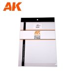 AK Interactive AK6576 1MM THICKNESS X 245 X 195MM – STYRENE SHEET – (2 UNITS)