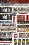 RT-Diorama 35746 Printed Accessories: German Factory Signs I 1/35