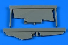 Aires 2238 MiG-23BN correct tail fin 1/32 TRUMPETER