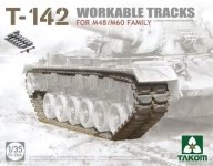 Takom 2164 T-142 Workable Tracks for M48/M60 family 1/35