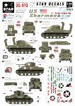 Star Decals 35-973 US Shermans in Normandy 1/35