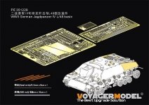 Voyager Model PE351229 WWII German Jagdpanzer IV L/48 basic (For Border BT-016) 1/35