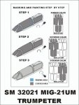 Montex SM32021 MiG-21UM TRUMPETER