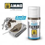 Ammo of Mig 0800 ACRYLIC FILTER Dirt 15 ml