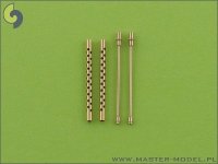 Master AM-48-001 Browning M2 aircraft .50 caliber (12.7mm) barrels (2pcs) (1:48)