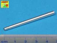 Aber 35L-121 German early 75 mm Pak39 L/48 barrel for Hetzer without muzzle brake Tamiya (1:35)