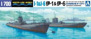 Aoshima 04591 Submarine I-1 & I-6
