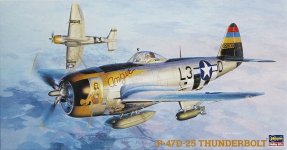 Hasegawa JT40 P-47D-25 Thunderbolt (1:48)