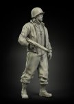 Panzer Art FI35-005 US Army tanker in winter clothes No.2 1/35