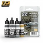 AK Interactive AK2090 LUFTWAFFE FIGHTER COLOURS 1941-44 4x17ml