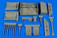 Aires 2205 CF-104G Starfighter wheel bay 1/32 Italeri