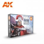 AK INTERACTIVE AK11601 3G Non Metallic Metal Steel  6x18 ml