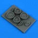 Quickboost QB48974 C-2 Greyhound FOD covers Kinetic 1/48
