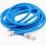 Harder & Steenbeck 125913 Wężyk w oplocie 3m z regulacją 1/4 cala