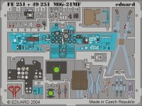 Eduard FE251 MiG-21MF 1/48 Academy
