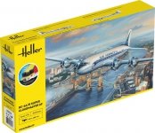 Heller 56315 DC6 Super Cloudmaster Air France - Starter Kit 1/72