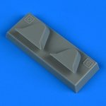 Quickboost QB48921 Hawker Hurricane correct spine behind the headrest Hasegawa 1/48