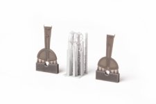 Eduard 6481170 Bf 109G undercarriage legs PRINT  for EDUARD 1/48