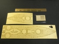 Pontos 35028WD1 HMS Dreadnought Wooden Deck set 1907 (1:350)