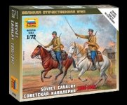 Zvezda 6161 Soviet Cavalry 1/72