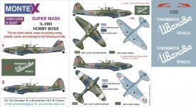Montex K32307 IL-2M3 1/32