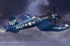 Hobby Boss 80390 F4U-5N Corsair Early Version (1:48)