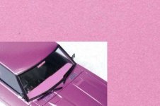 Aoshima 00537 Akces Flock Powder (Baby Pink) 1:24
