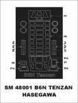 Montex SM48001 B6N Tenzan HASEGAWA