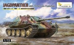 Vespid Models VS720010 SdKfz.173 G1 Jagdpanther Late Production 1/72