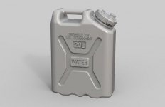 EUREKA XXL E-044 US Military Water Canisters 1:35