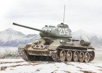 Italeri 6585 T-34/85 Korean War 1/35