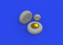 Eduard 632197 A-20G wheels HONG KONG MODELS 1/32