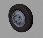 Panzer Art RE35-454 M-35 ADGZ-Daimler road wheels (Fulda) 1/35